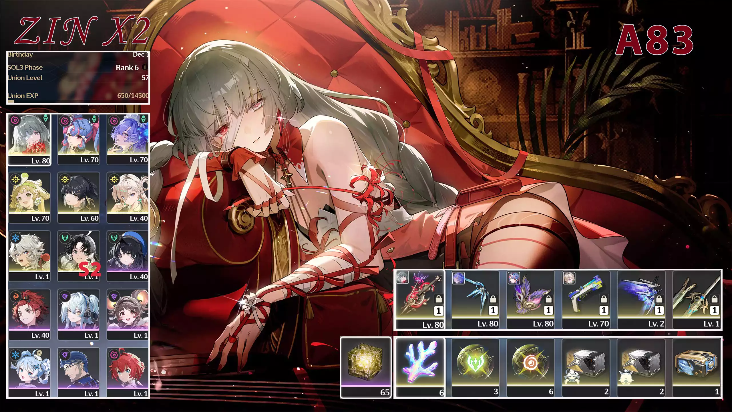 Phrolova C0R1 + Roccia C0R1 + Cantarella trấn Shore  + Lynae C0